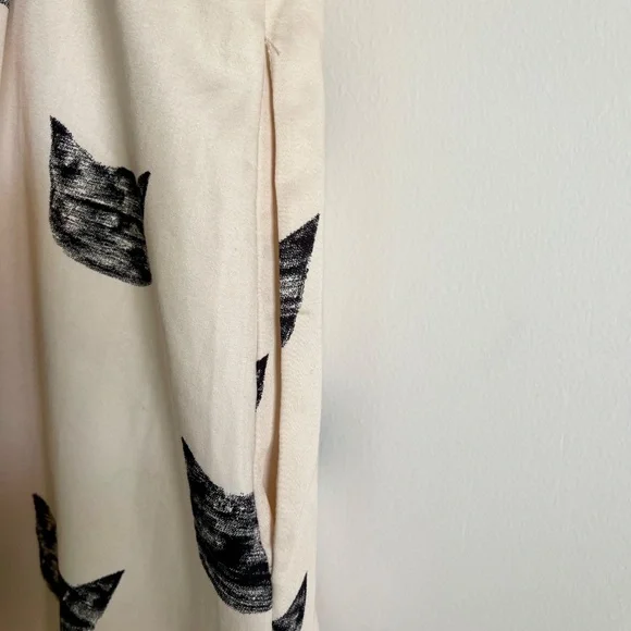 NWOT Leah Reena Goren x Anthropologie Feline Karma Cat Dress ~ Size 10 - Picture 9 of 11